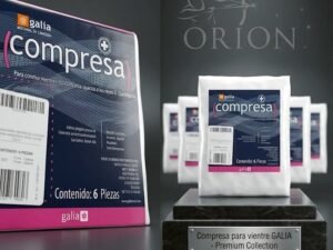 Compresa para vientre GALIA 6 piezas