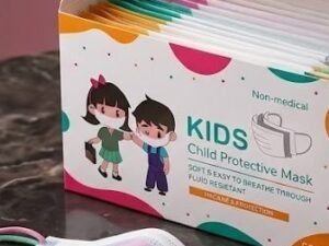 Mascarilla desechable infantil KIDS 50 piezas
